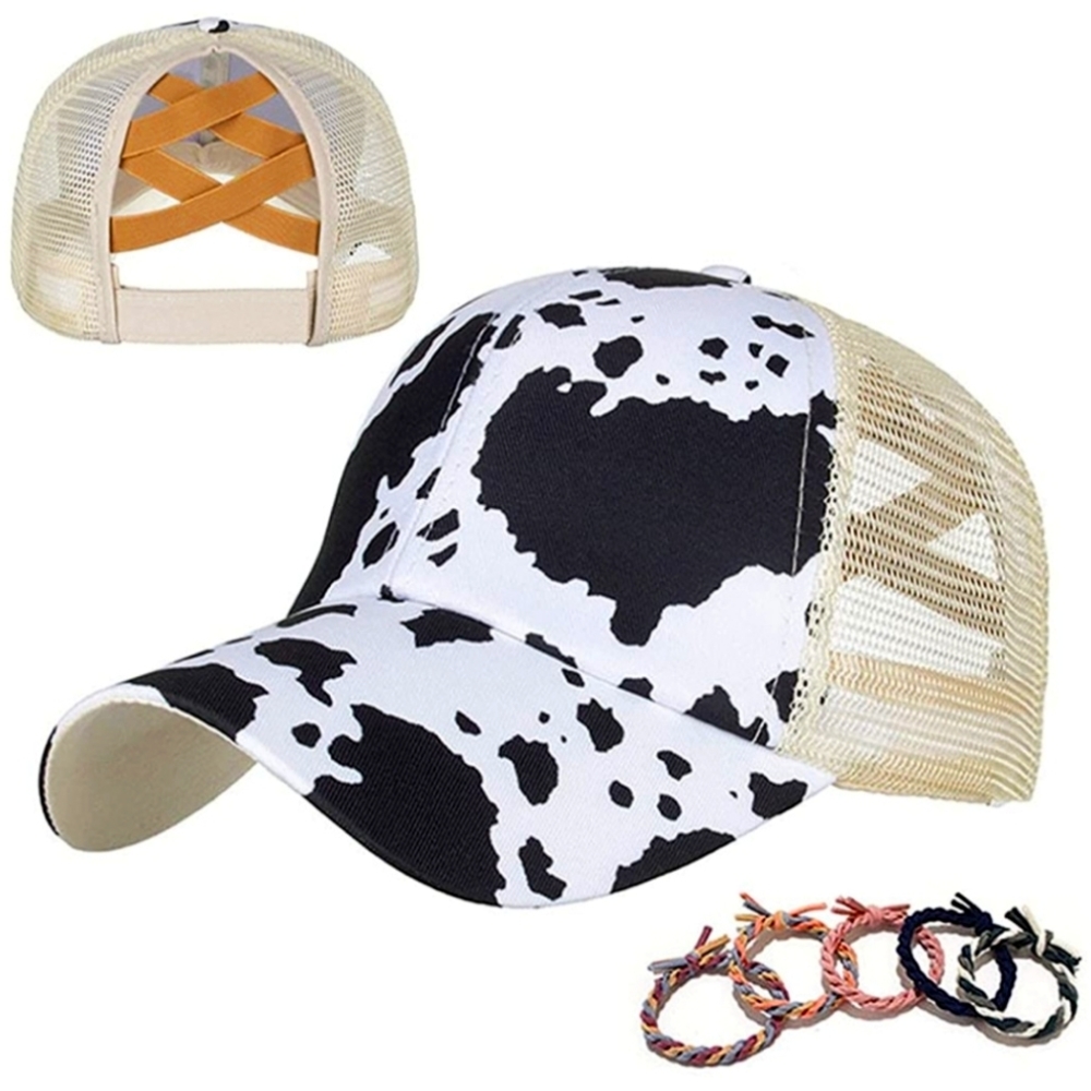 Pony tail ballcap